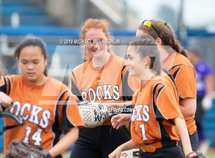 Thumbnail 3 in East Rockaway vs Oyster Bay (NYSPHSAA Section 8 Class B Final Game 1) photogallery.