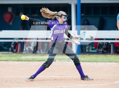 Thumbnail 1 in East Rockaway vs Oyster Bay (NYSPHSAA Section 8 Class B Final Game 1) photogallery.