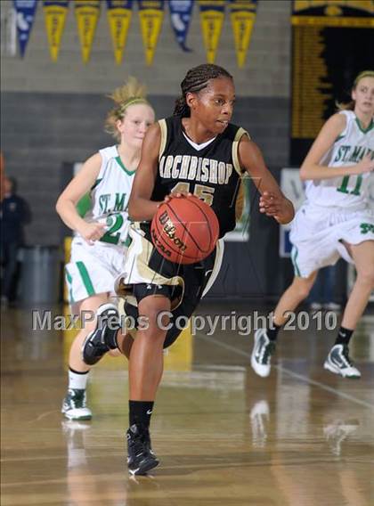 Thumbnail 2 in Archbishop Mitty vs. St. Mary's (Common Good Classic) photogallery.