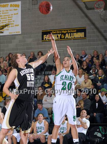 Thumbnail 2 in Archbishop Mitty vs. St. Mary's (Common Good Classic) photogallery.