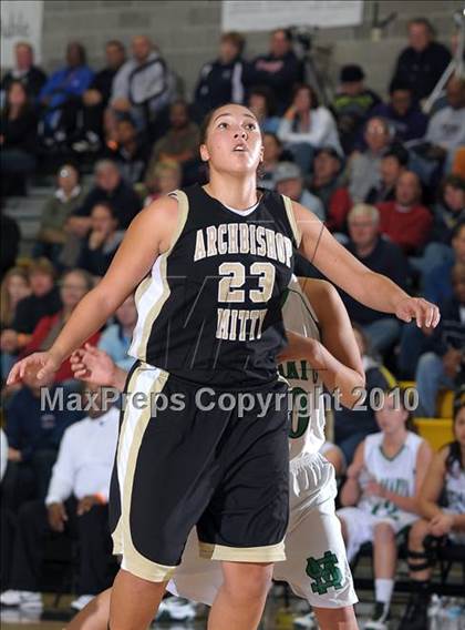 Thumbnail 2 in Archbishop Mitty vs. St. Mary's (Common Good Classic) photogallery.