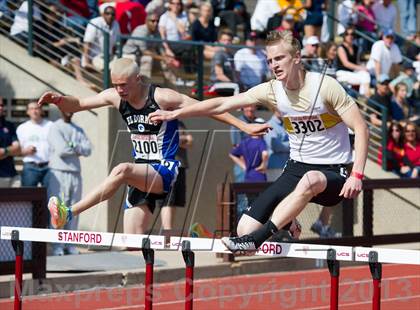 Thumbnail 2 in Stanford Invitational 400m High Hurdles photogallery.