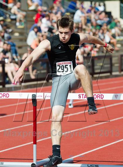 Thumbnail 3 in Stanford Invitational 400m High Hurdles photogallery.