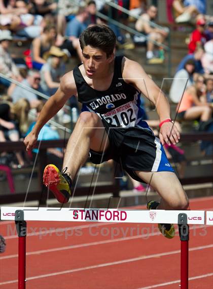 Thumbnail 2 in Stanford Invitational 400m High Hurdles photogallery.