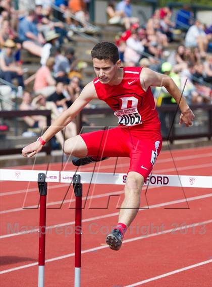Thumbnail 2 in Stanford Invitational 400m High Hurdles photogallery.
