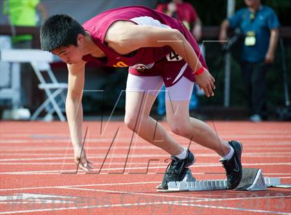 Thumbnail 2 in Stanford Invitational 400m High Hurdles photogallery.