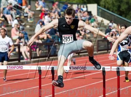 Thumbnail 2 in Stanford Invitational 400m High Hurdles photogallery.
