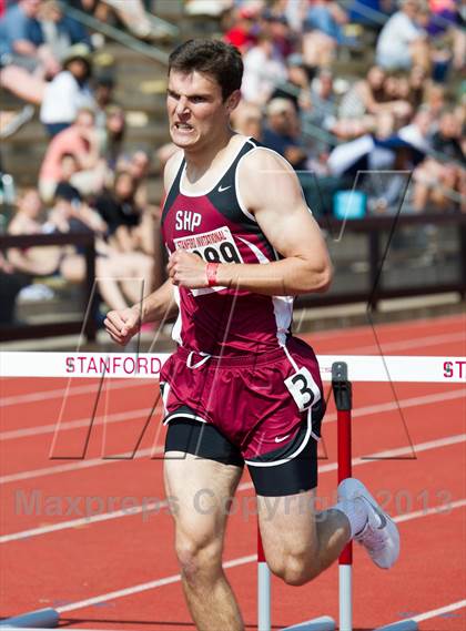 Thumbnail 2 in Stanford Invitational 400m High Hurdles photogallery.