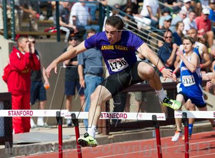 Thumbnail 2 in Stanford Invitational 400m High Hurdles photogallery.