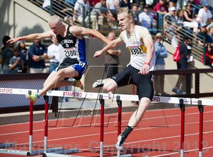Thumbnail 3 in Stanford Invitational 400m High Hurdles photogallery.