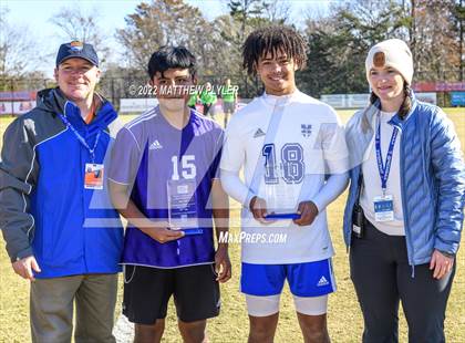 Thumbnail 1 in Christ the King vs. Rosewood (NCHSAA 1A Final)(2 of 2 - Awards, Team Photos) photogallery.