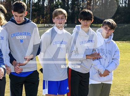 Thumbnail 3 in Christ the King vs. Rosewood (NCHSAA 1A Final)(2 of 2 - Awards, Team Photos) photogallery.