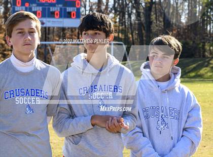 Thumbnail 3 in Christ the King vs. Rosewood (NCHSAA 1A Final)(2 of 2 - Awards, Team Photos) photogallery.