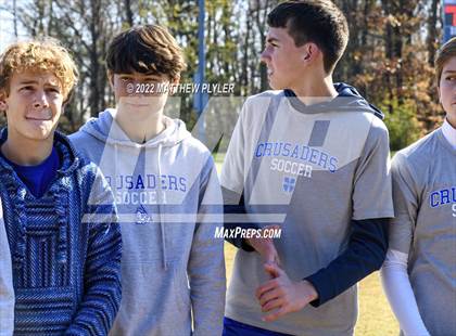Thumbnail 3 in Christ the King vs. Rosewood (NCHSAA 1A Final)(2 of 2 - Awards, Team Photos) photogallery.