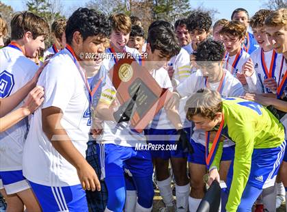 Thumbnail 2 in Christ the King vs. Rosewood (NCHSAA 1A Final)(2 of 2 - Awards, Team Photos) photogallery.