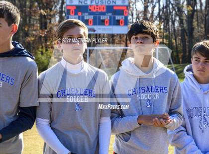 Thumbnail 2 in Christ the King vs. Rosewood (NCHSAA 1A Final)(2 of 2 - Awards, Team Photos) photogallery.