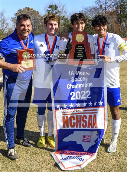 Thumbnail 2 in Christ the King vs. Rosewood (NCHSAA 1A Final)(2 of 2 - Awards, Team Photos) photogallery.