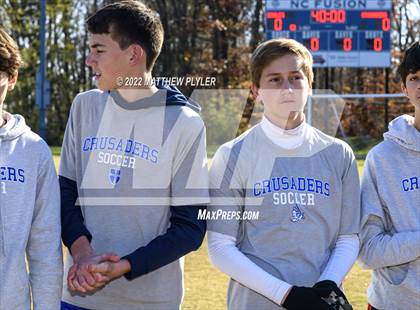 Thumbnail 1 in Christ the King vs. Rosewood (NCHSAA 1A Final)(2 of 2 - Awards, Team Photos) photogallery.