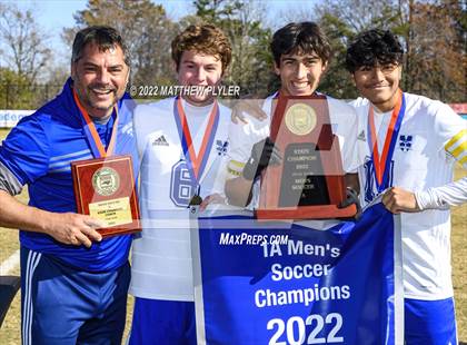 Thumbnail 3 in Christ the King vs. Rosewood (NCHSAA 1A Final)(2 of 2 - Awards, Team Photos) photogallery.