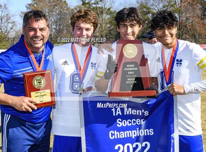 Thumbnail 1 in Christ the King vs. Rosewood (NCHSAA 1A Final)(2 of 2 - Awards, Team Photos) photogallery.