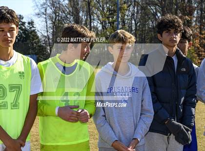 Thumbnail 1 in Christ the King vs. Rosewood (NCHSAA 1A Final)(2 of 2 - Awards, Team Photos) photogallery.