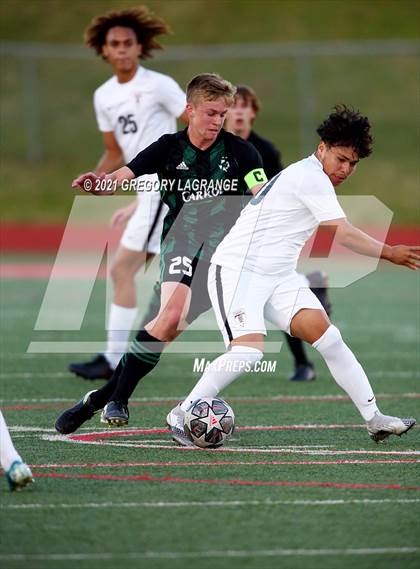 Thumbnail 2 in Trinity vs Southlake Carroll (UIL 6A Bi-District Playoff) photogallery.