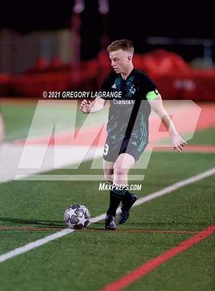 Thumbnail 2 in Trinity vs Southlake Carroll (UIL 6A Bi-District Playoff) photogallery.