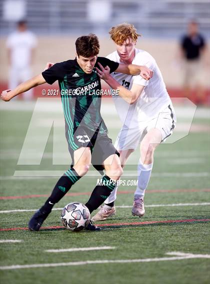 Thumbnail 3 in Trinity vs Southlake Carroll (UIL 6A Bi-District Playoff) photogallery.