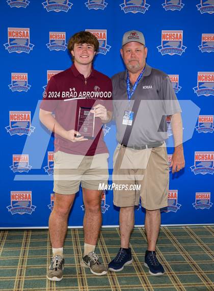 Thumbnail 1 in NCHSAA 2A Final (Day 2 / Awards) photogallery.