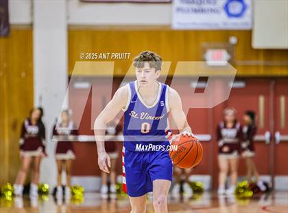 Thumbnail 1 in St. Vincent de Paul @ Piner (NBL-Redwood Tournament Semi-Finals) photogallery.