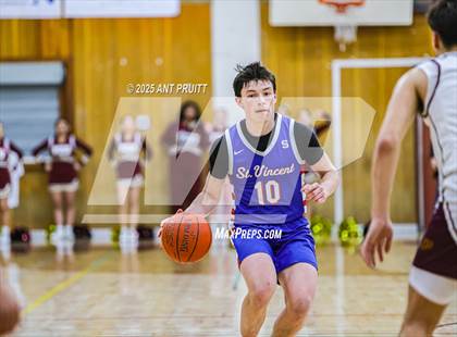 Thumbnail 1 in St. Vincent de Paul @ Piner (NBL-Redwood Tournament Semi-Finals) photogallery.