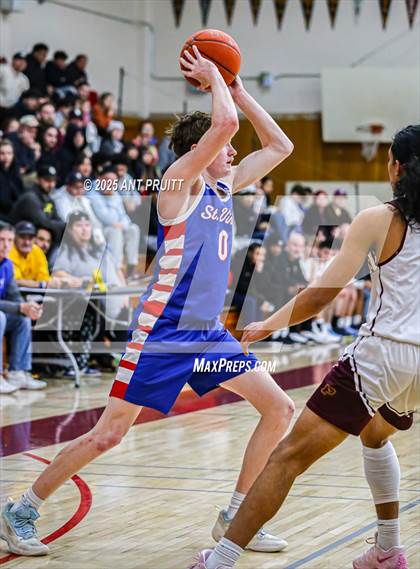 Thumbnail 1 in St. Vincent de Paul @ Piner (NBL-Redwood Tournament Semi-Finals) photogallery.
