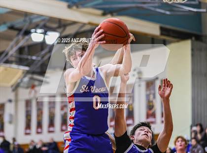 Thumbnail 3 in St. Vincent de Paul @ Piner (NBL-Redwood Tournament Semi-Finals) photogallery.
