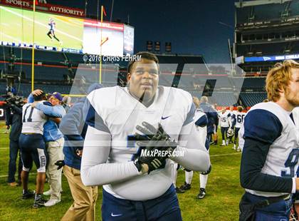 Thumbnail 2 in Valor Christian vs. Pomona (CHSAA 5A Final) photogallery.