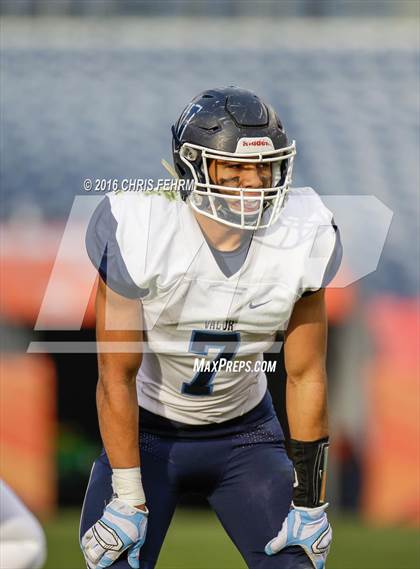 Thumbnail 2 in Valor Christian vs. Pomona (CHSAA 5A Final) photogallery.
