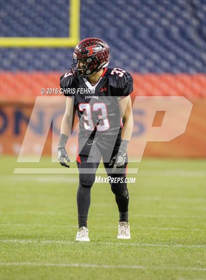 Thumbnail 3 in Valor Christian vs. Pomona (CHSAA 5A Final) photogallery.