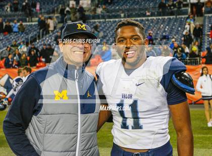 Thumbnail 3 in Valor Christian vs. Pomona (CHSAA 5A Final) photogallery.