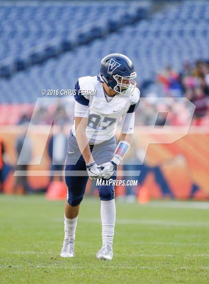 Thumbnail 3 in Valor Christian vs. Pomona (CHSAA 5A Final) photogallery.