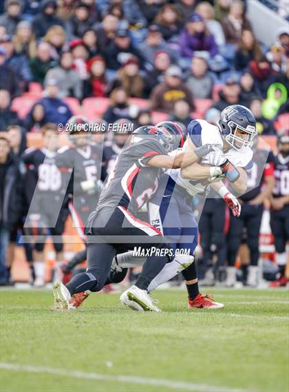 Thumbnail 1 in Valor Christian vs. Pomona (CHSAA 5A Final) photogallery.