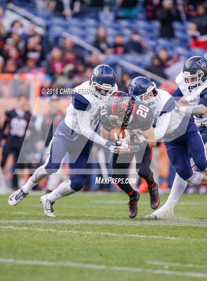 Thumbnail 1 in Valor Christian vs. Pomona (CHSAA 5A Final) photogallery.