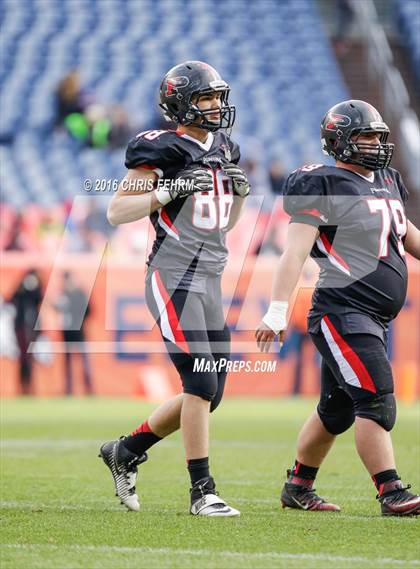 Thumbnail 2 in Valor Christian vs. Pomona (CHSAA 5A Final) photogallery.