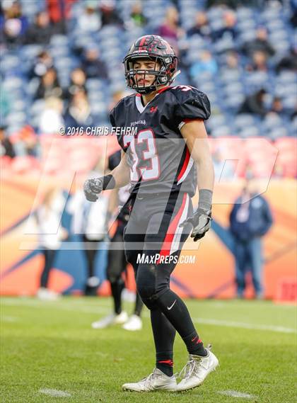 Thumbnail 3 in Valor Christian vs. Pomona (CHSAA 5A Final) photogallery.