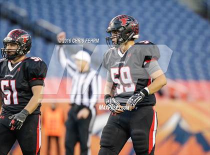 Thumbnail 1 in Valor Christian vs. Pomona (CHSAA 5A Final) photogallery.