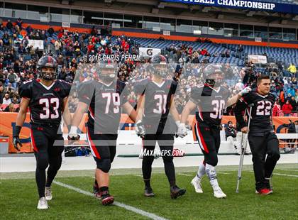 Thumbnail 3 in Valor Christian vs. Pomona (CHSAA 5A Final) photogallery.