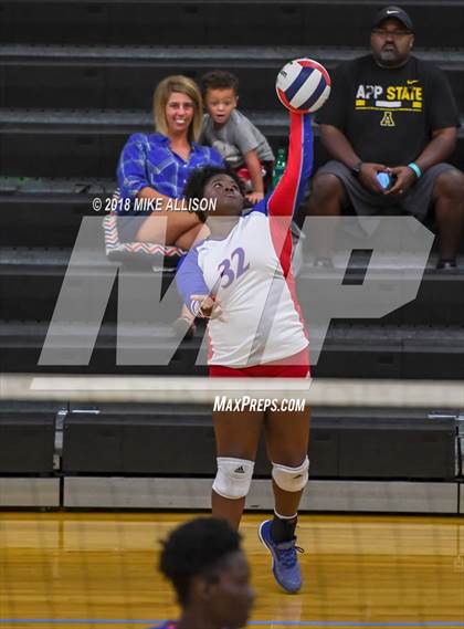 Thumbnail 2 in Red Bank vs Chattanooga Christian (Hixson Invitational Tournament) photogallery.