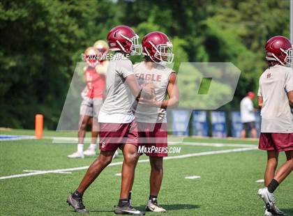 Thumbnail 2 in Lafayette vs Lake Cormorant (U of Memphis 7v7) photogallery.