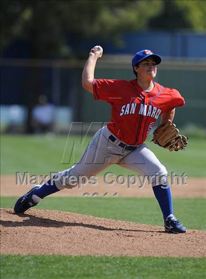 Thumbnail 2 in San Marcos @ Birmingham (Matchup between female pitchers) photogallery.
