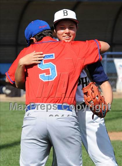 Thumbnail 2 in San Marcos @ Birmingham (Matchup between female pitchers) photogallery.