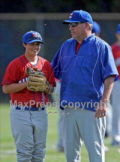 Thumbnail 3 in San Marcos @ Birmingham (Matchup between female pitchers) photogallery.