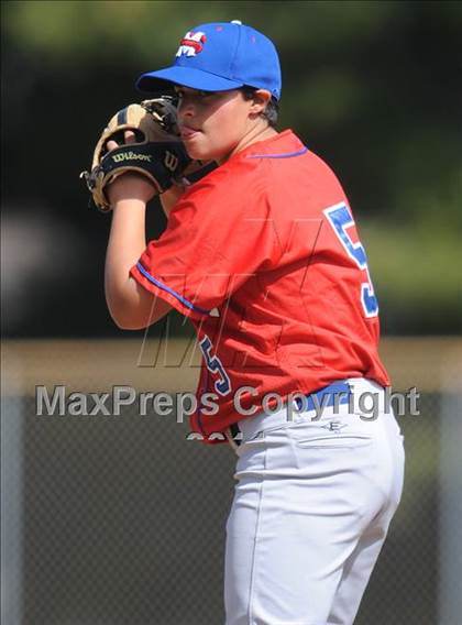 Thumbnail 3 in San Marcos @ Birmingham (Matchup between female pitchers) photogallery.